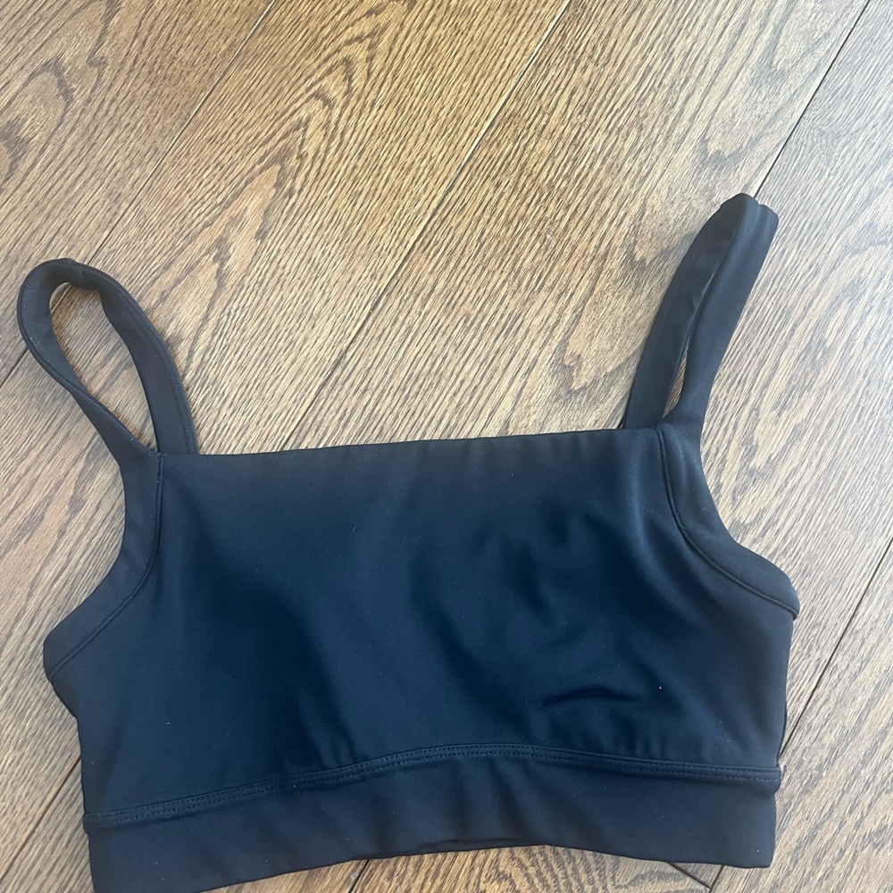 Carbon38 Black Crop Top